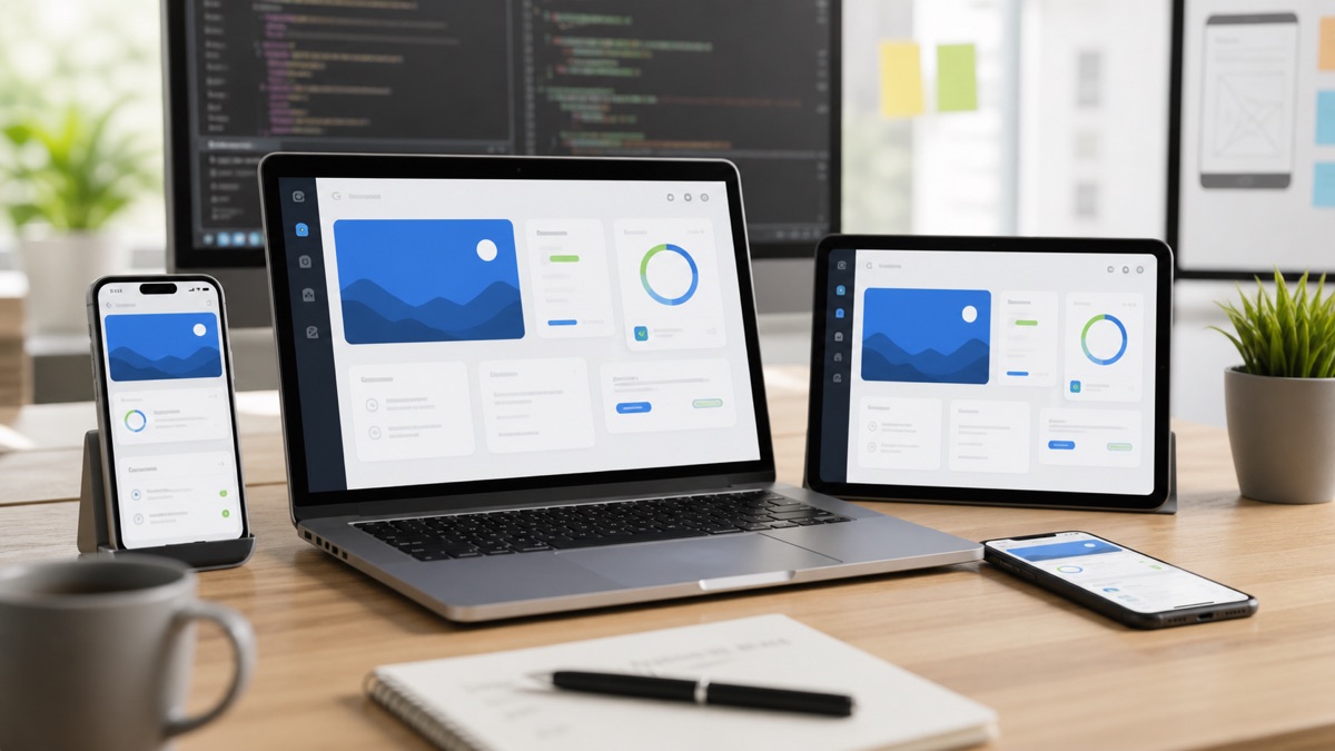 Кроссплатформенная разработка: Flutter, React Native и KMP 2 Кроссплатформенная разработка: один интерфейс на телефоне, планшете и ноутбуке